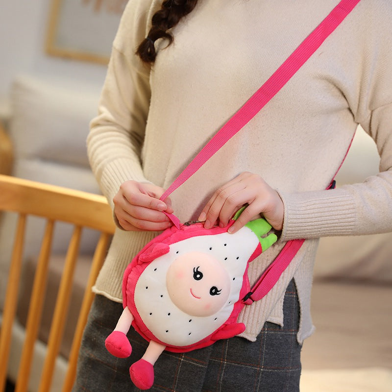 Jouet réaliste de fruit de pêche de dragon pour enfants