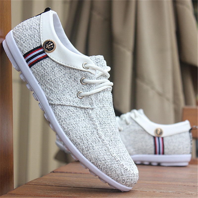 Men's Canvas Flat Casual Shoes