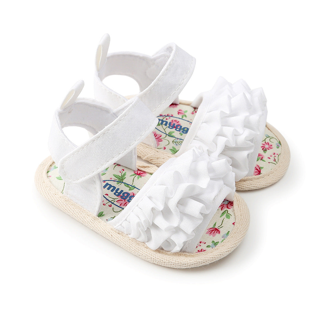 Nouvelles chaussures à semelle souple pour bébé fille