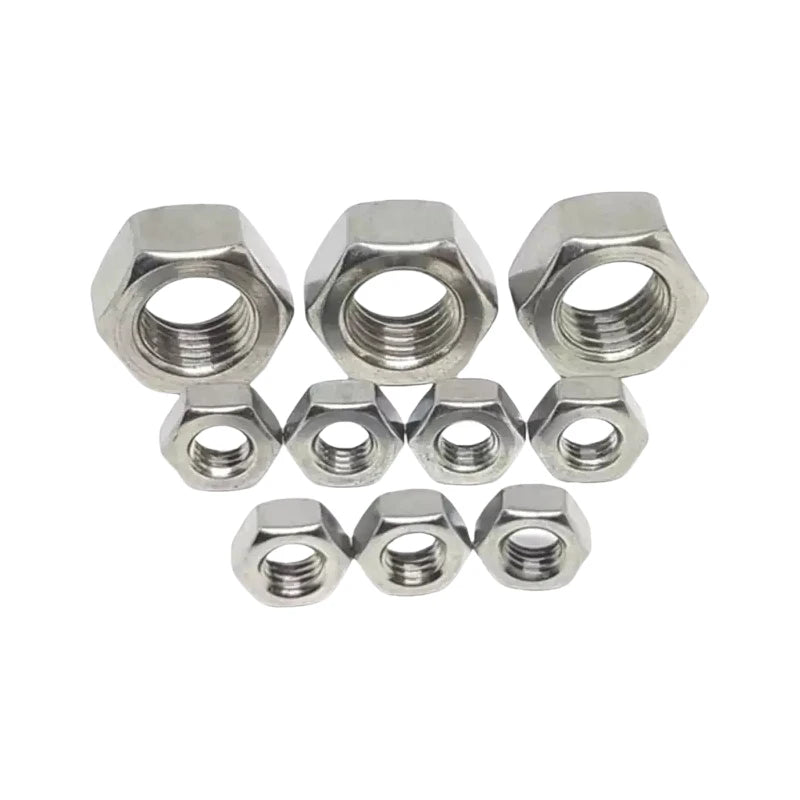 Carbon Steel Hexagon M2 to M12 Nuts
