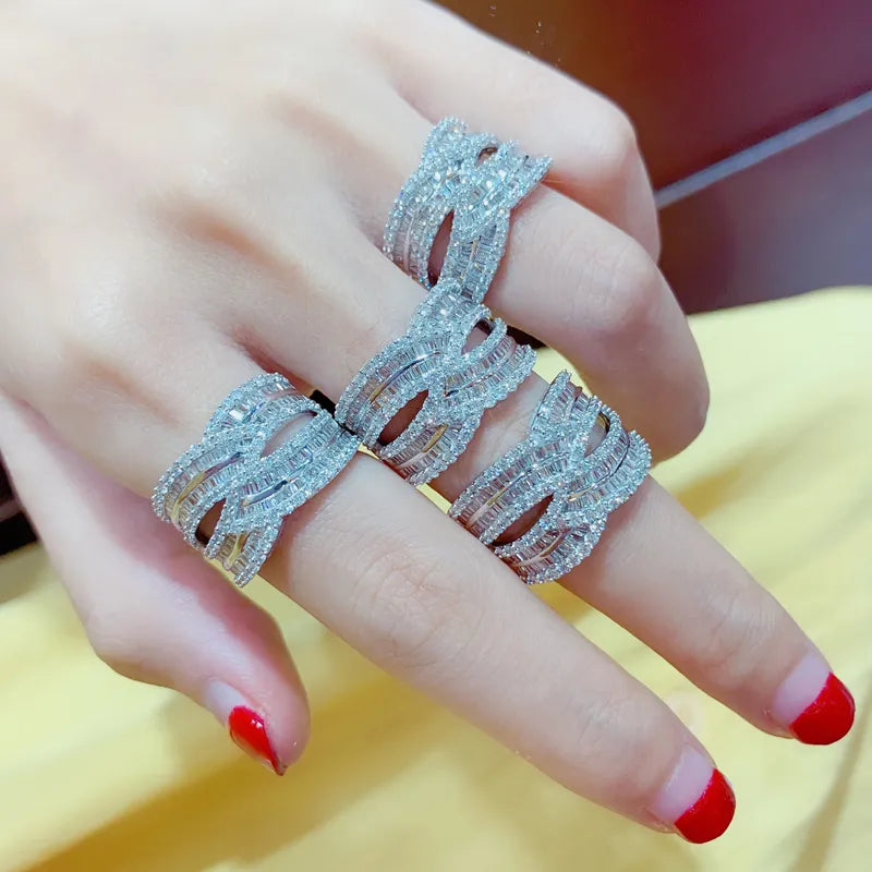 Crystal CZ Rings for Stylish Women