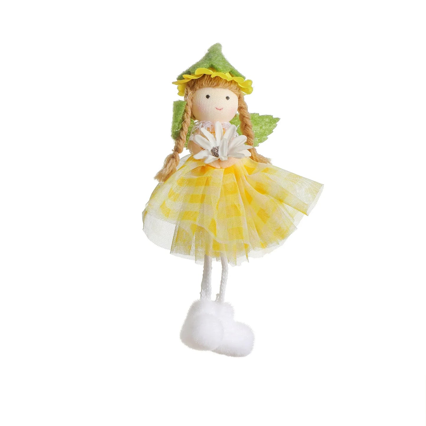 Colorful Flower Fairy Pendant Table Ornament Dools