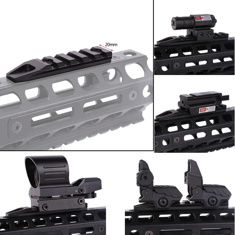 Keymod Handguard Rail Screw & Nut Set