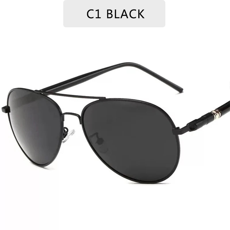 Men's Polarized Classic Pilot Sunglasses