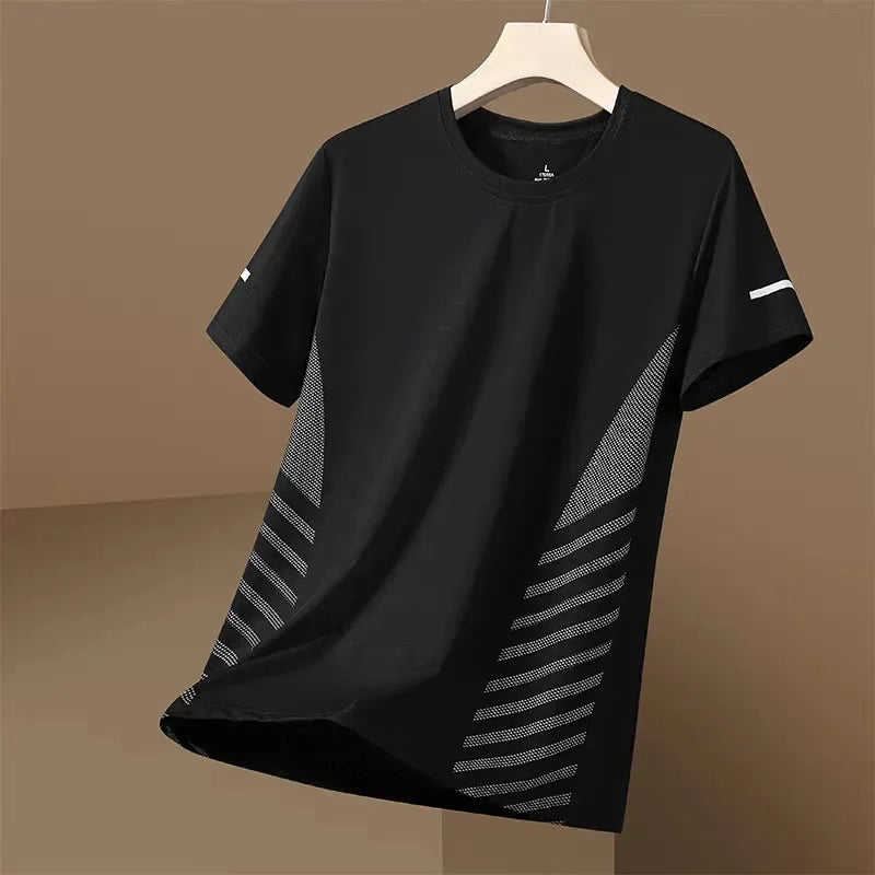 Men's Half Sleeve Quick Dry Sport Running T-Shirt