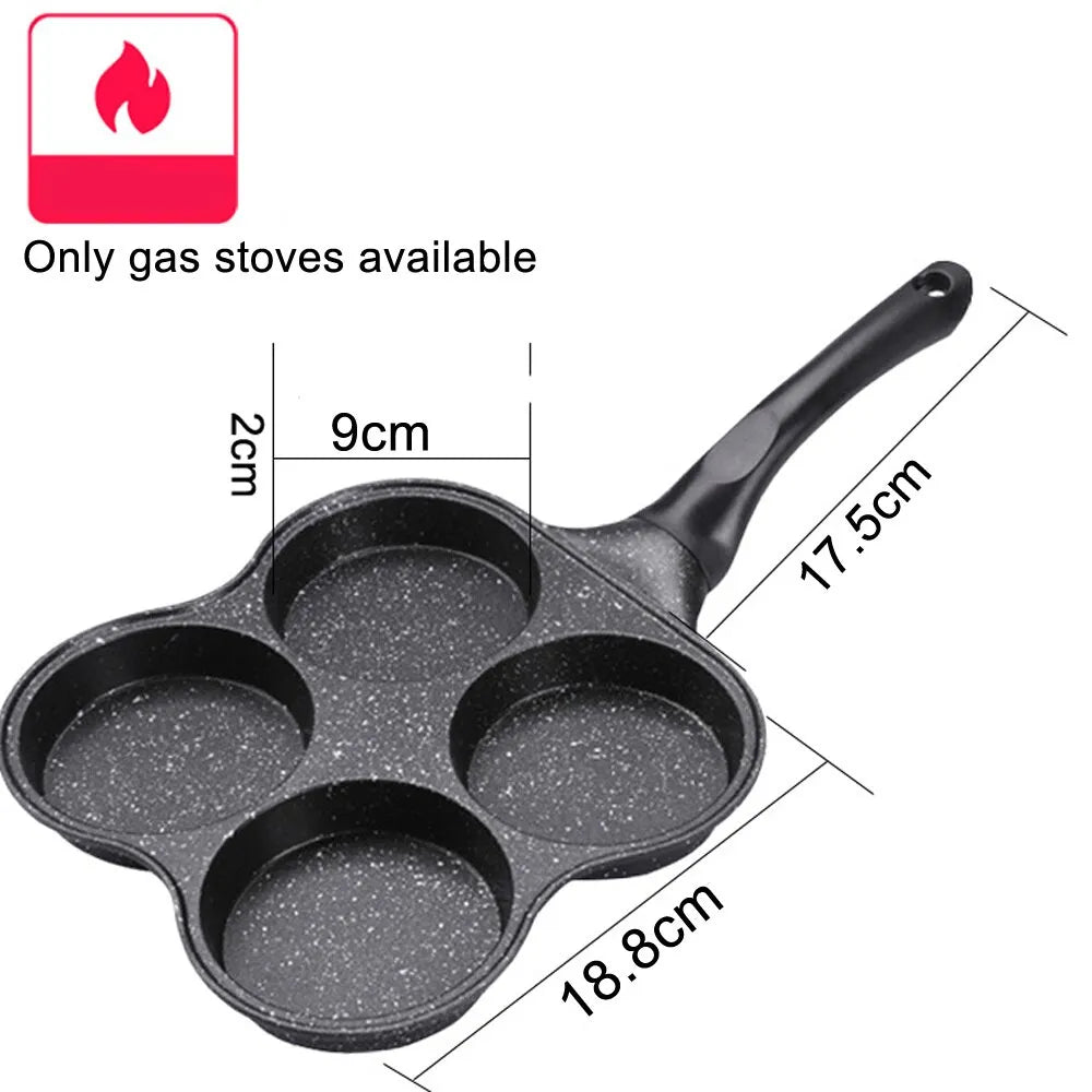 Non Stick Aluminum Thickened Frying Grill Pan