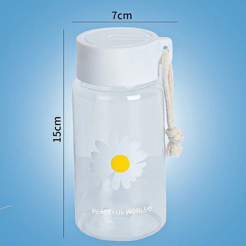 Portable Hanging Rope Drinking Water Bottle