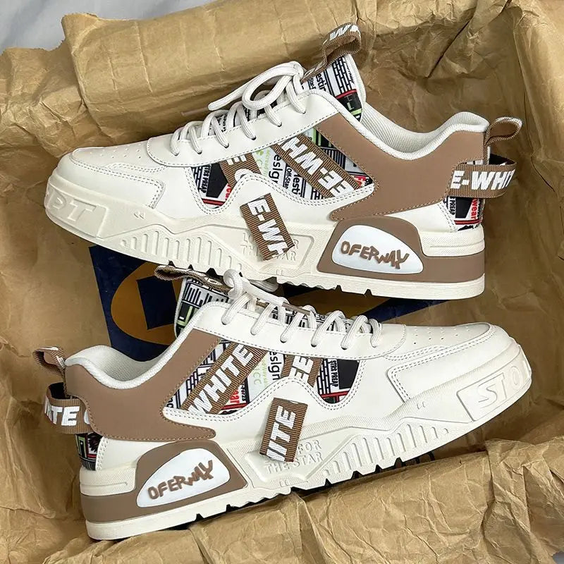 Lässige Plateau-Sneaker für Herren