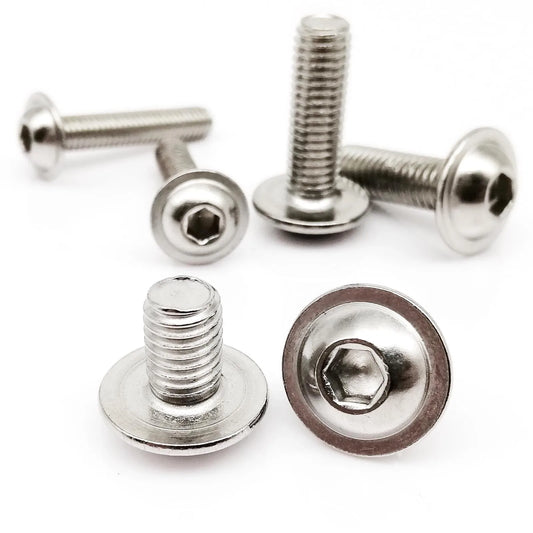 High-Quality Stainless Steel Hex Bolts: M3, M4, M5, M6 ISO7380.2 304 A2