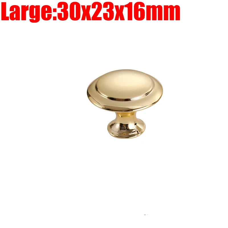 Stainless Steel Round Cabinet Knobs