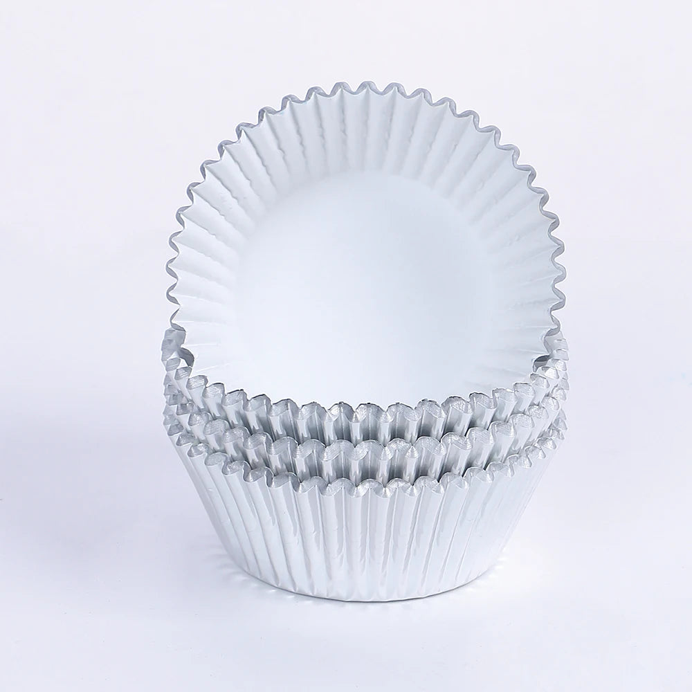 Tasses à gâteau de mariage artisanales en or