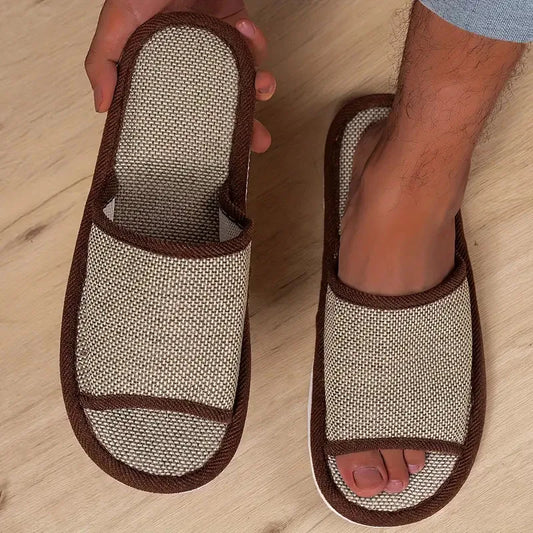 Cozy Hemp Slippers for Couples