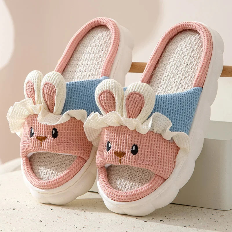 Unisex Cute Carton Non-slip Household Slippers