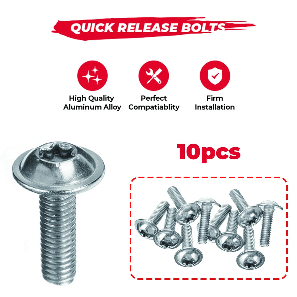 Stainless Steel M5 Screws for Various BMW Models