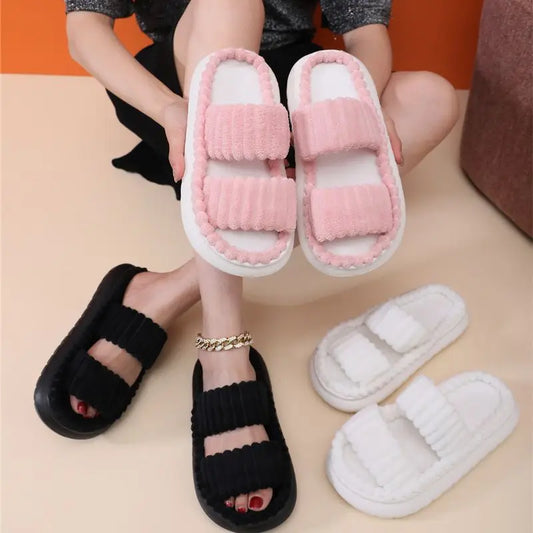Trendy Thick Sole Women's Slippers