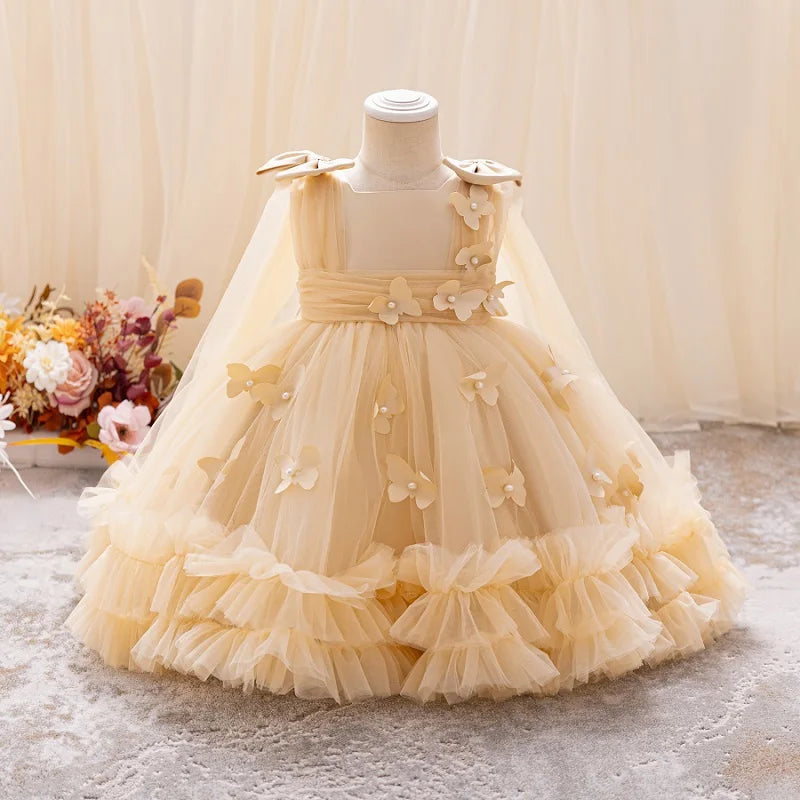Girl's Sleeveless Ball Gown Princess Dress