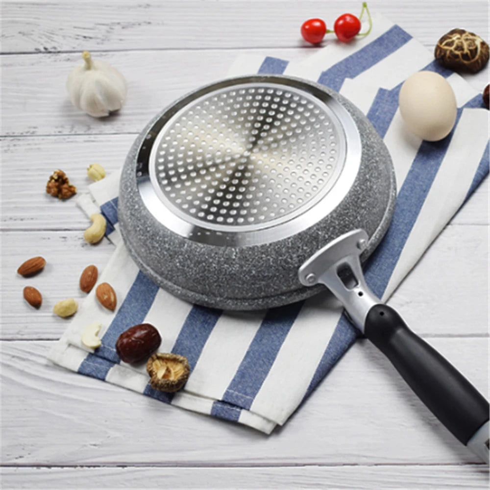 Durable Stone Frying Pan Set - Versatile Cooking Essential