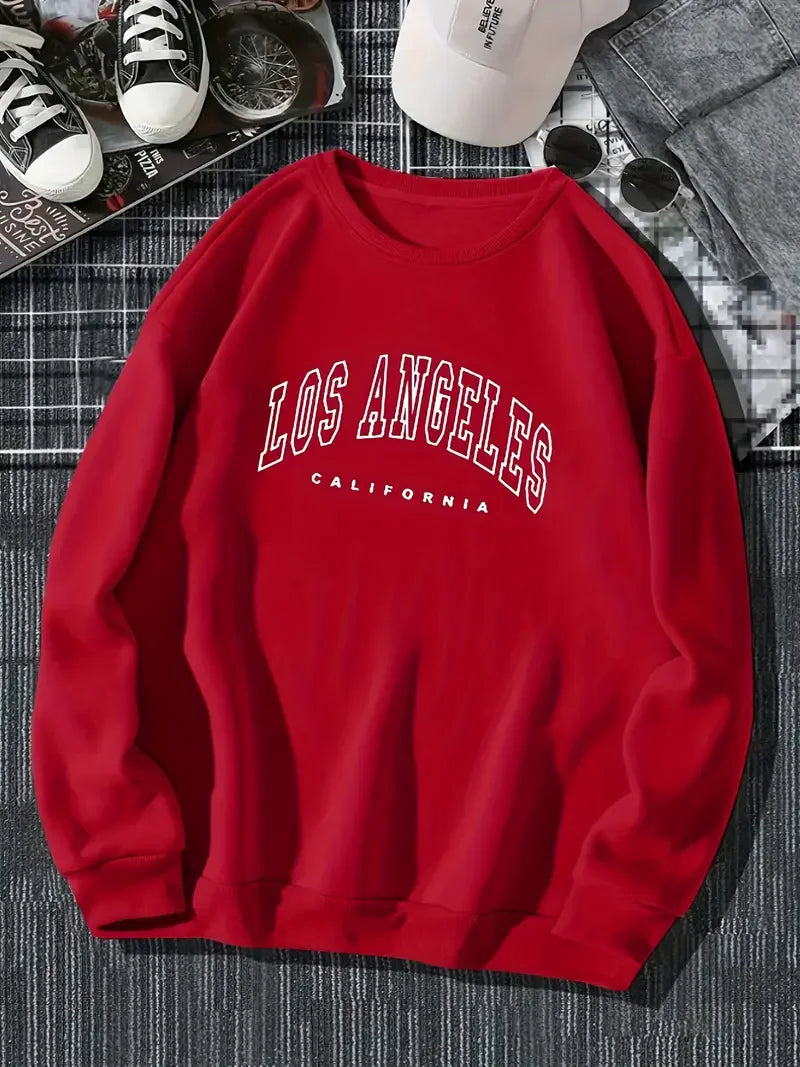 Kreativer Los Angeles Art Hoodie für stylischen Komfort