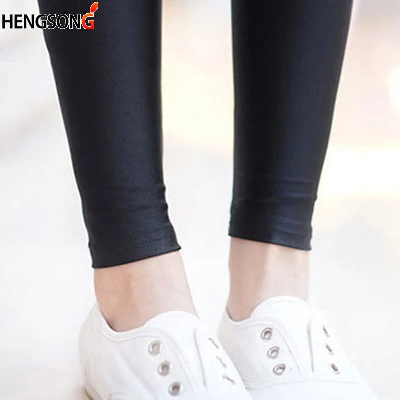 Slim Black Skinny Leggings for Women