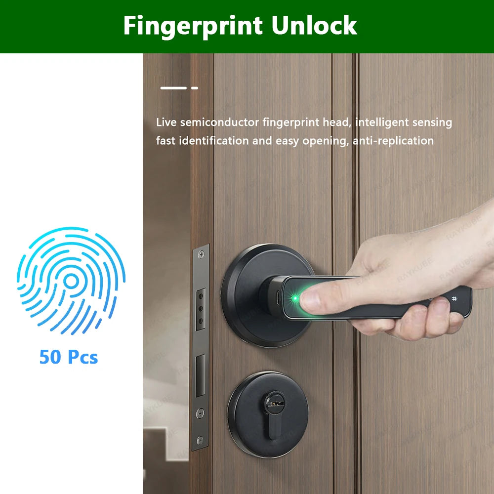 M3 Tuya BLE Fingerprint Door Lock
