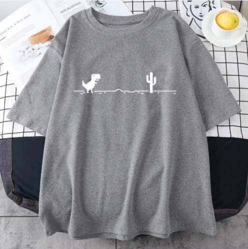 Men's Short Sleeve T Shirt - Oversize Man Cotton Clothes