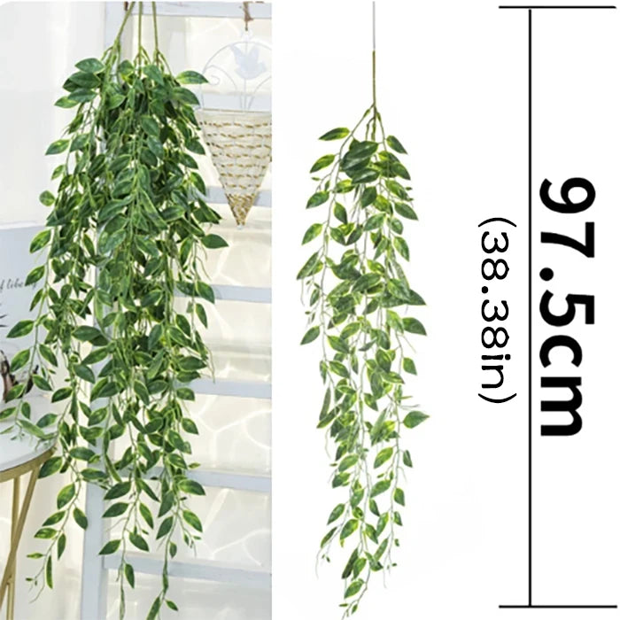 Artificial Green Ivy Vine Hanging Leaf Home Decor
