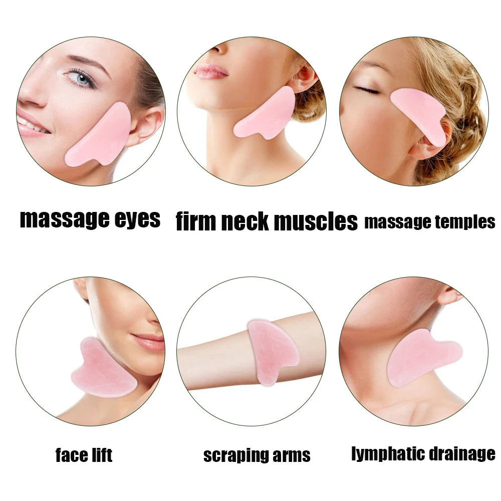 Face Body Skin Scraping Beauty Care Tool - Gouache Scraper Massager