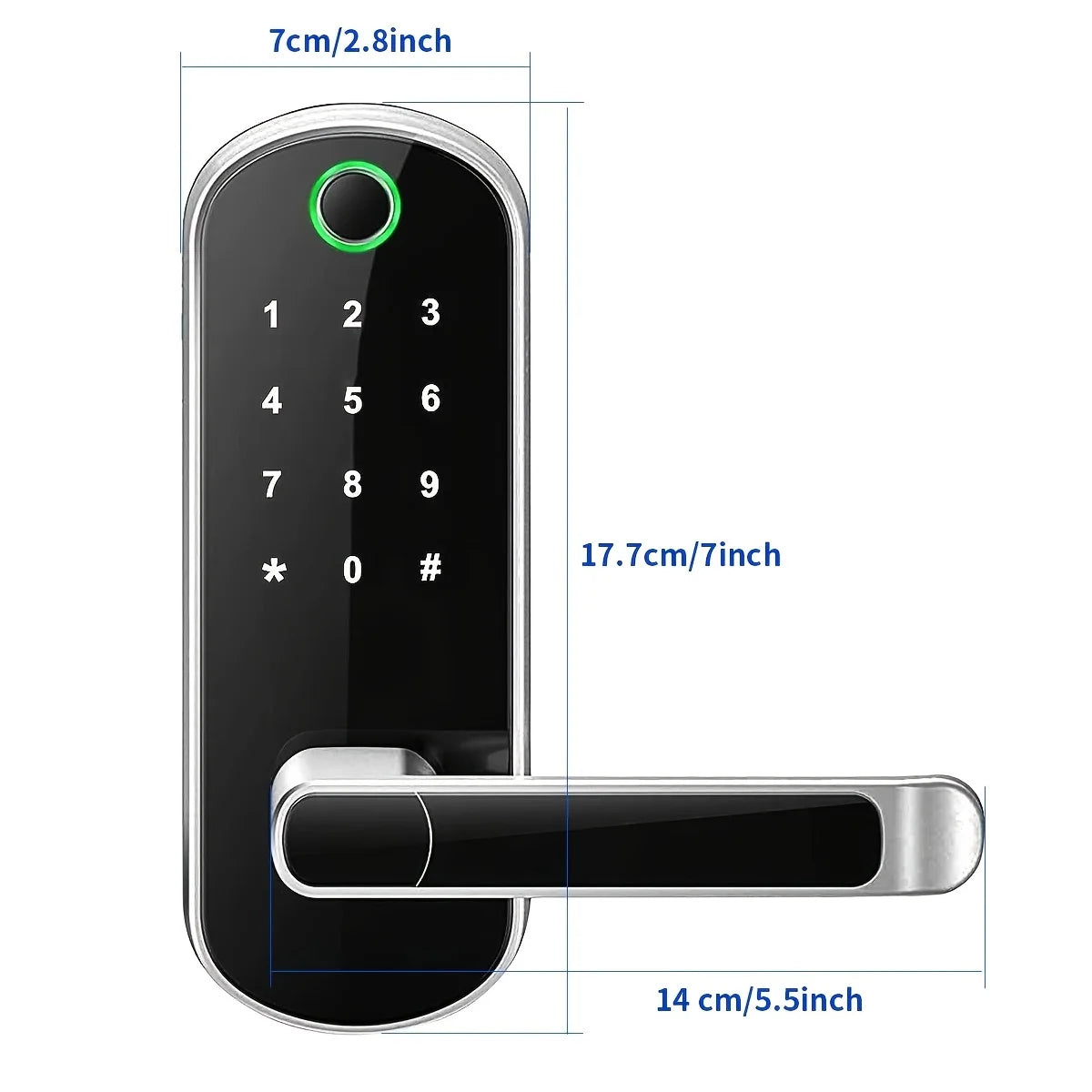 Smart Fingerprint Door Lock with App Control