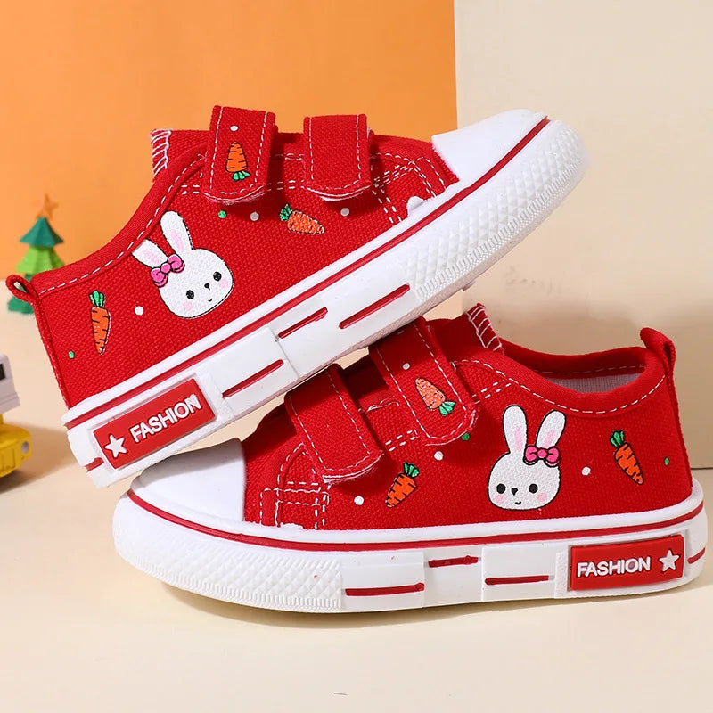 Cartoon Canvas Sneakers for Boys and Girls