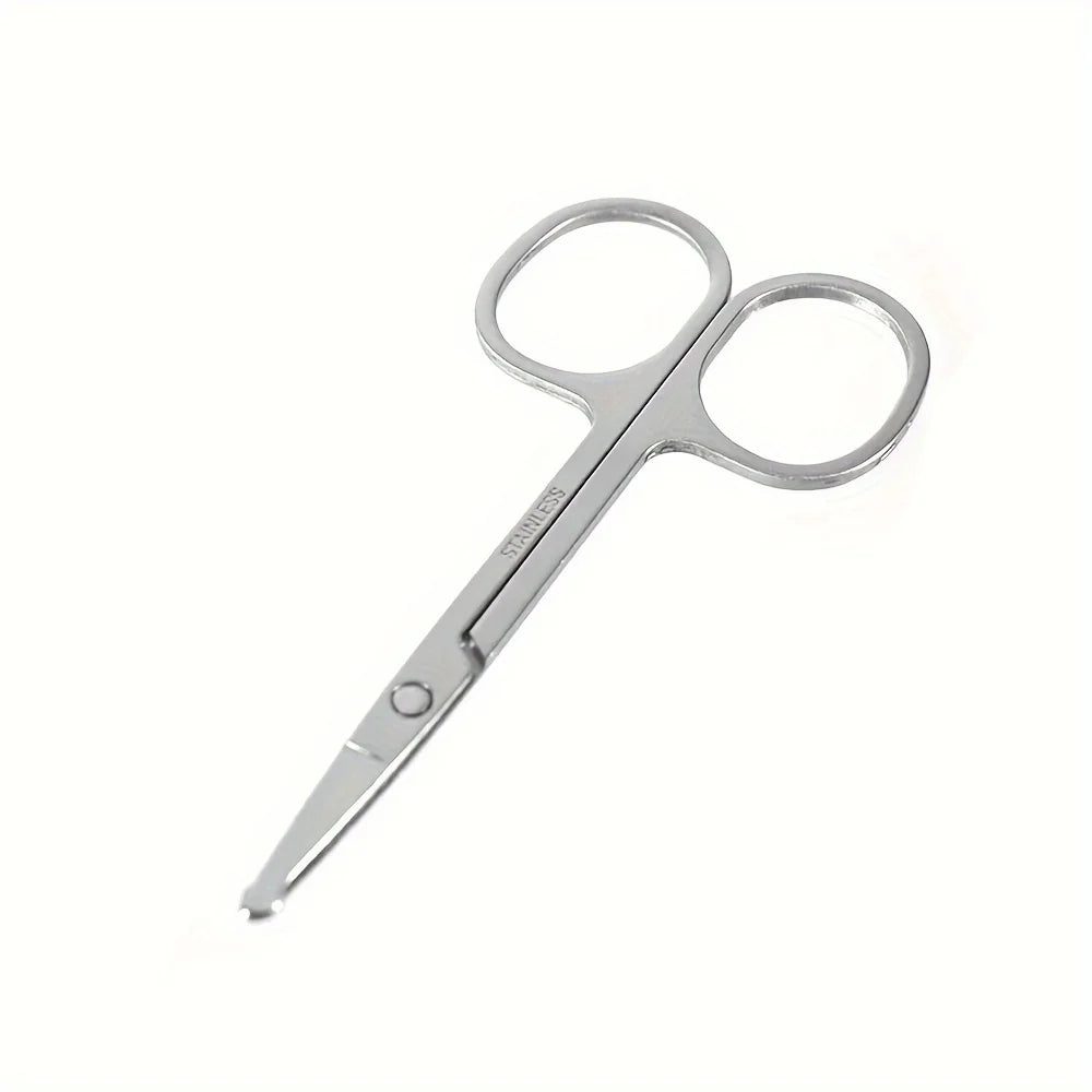 1 Piece Stainless Steel Nose Hair Scissors
