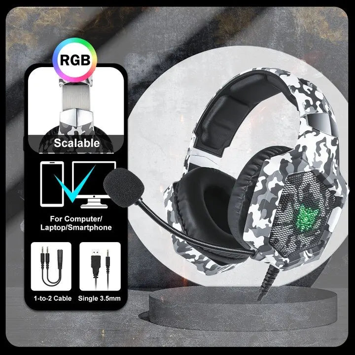 Wired Stereo Sound Lightweight Gaming Headset