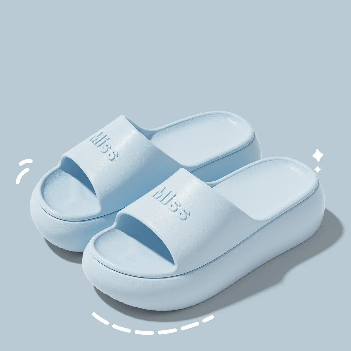 Women's Non-Slip EVA Thick Sole Slippers