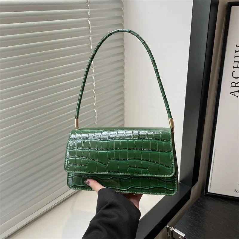 Women's Underarm Summer Leather Crossbody Bag