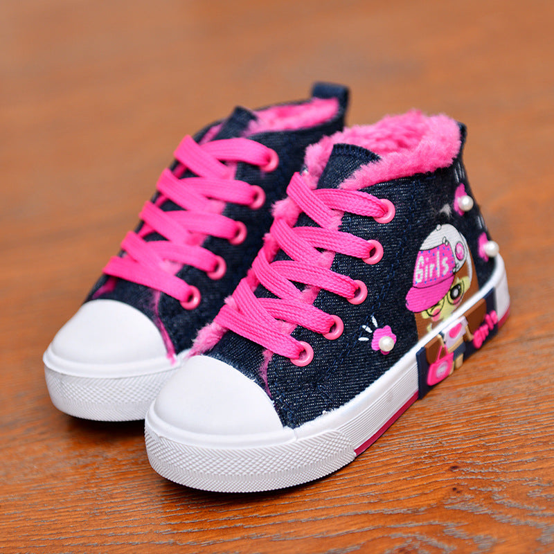 Chaussures pour enfants Baskets en toile pour filles