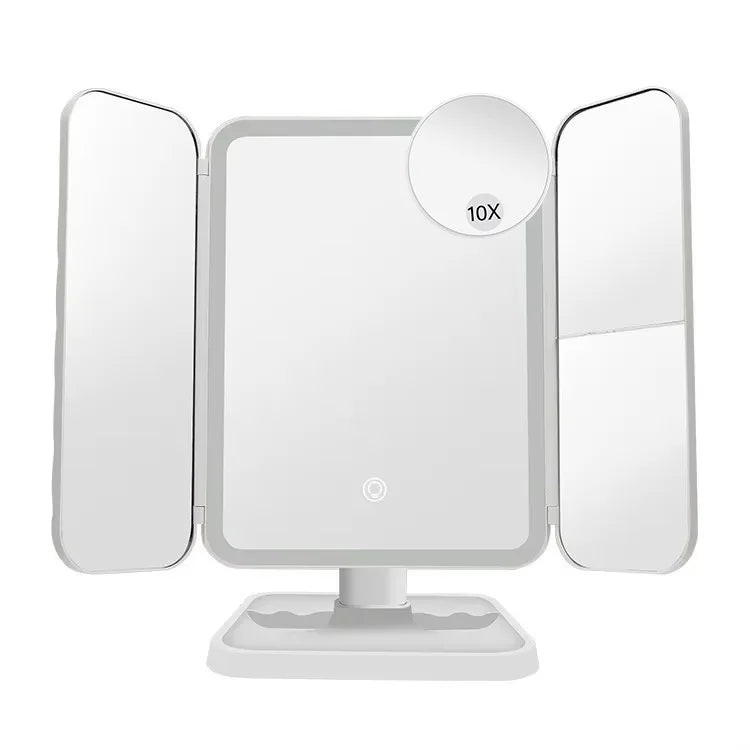 folding vanity mirror