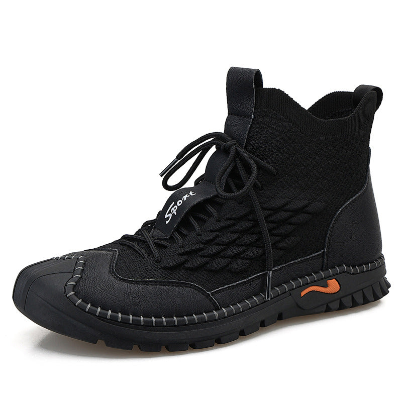 Men's Sewing Outdoor Driving & Hiking Shoes