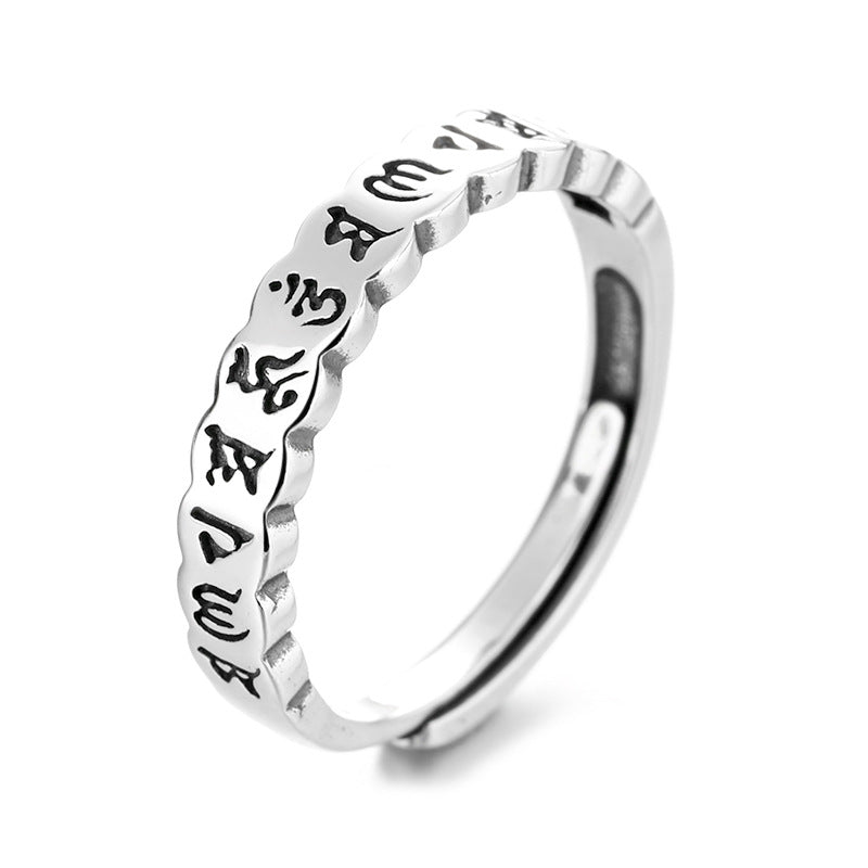 Bagues Sutra en forme de cœur en argent sterling