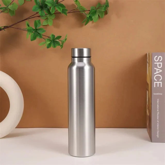1000ml Stainless Steel Sport Single Wall Water Bottle