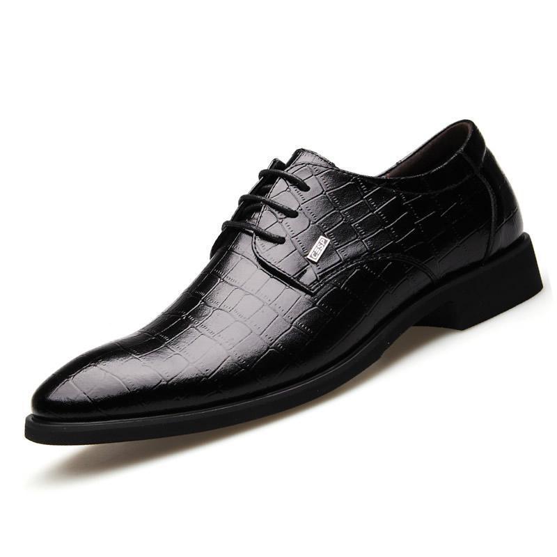 Chaussures en cuir véritable pour hommes