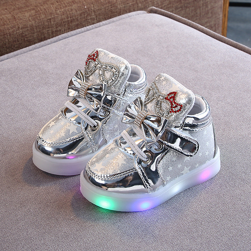 Chaussures enfant à paillettes étoiles