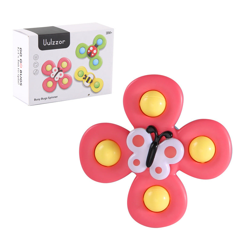 Enfants Gyro Insect Sucker Spinner Hochet Salle De Bain Jouet De Bain