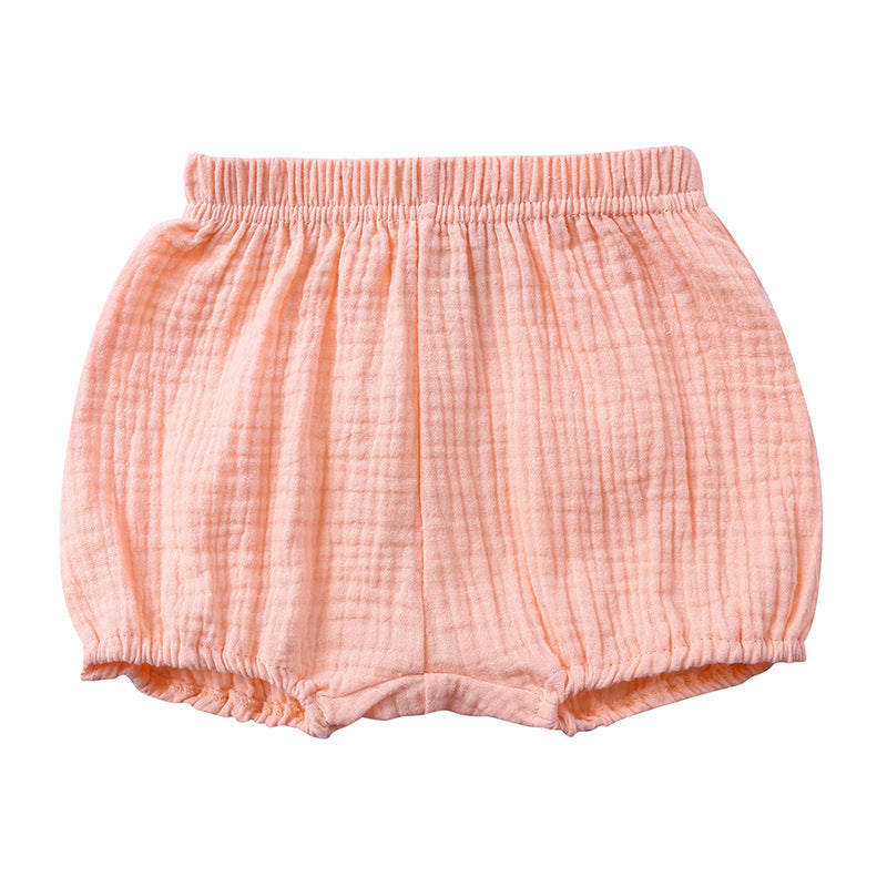 Vêtements pour enfants-bébé couleur bonbon pain gros short PP pantalons pour nourrissons