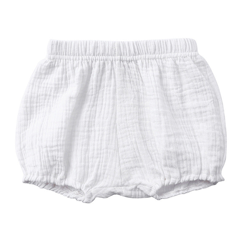 Vêtements pour enfants-bébé couleur bonbon pain gros short PP pantalons pour nourrissons