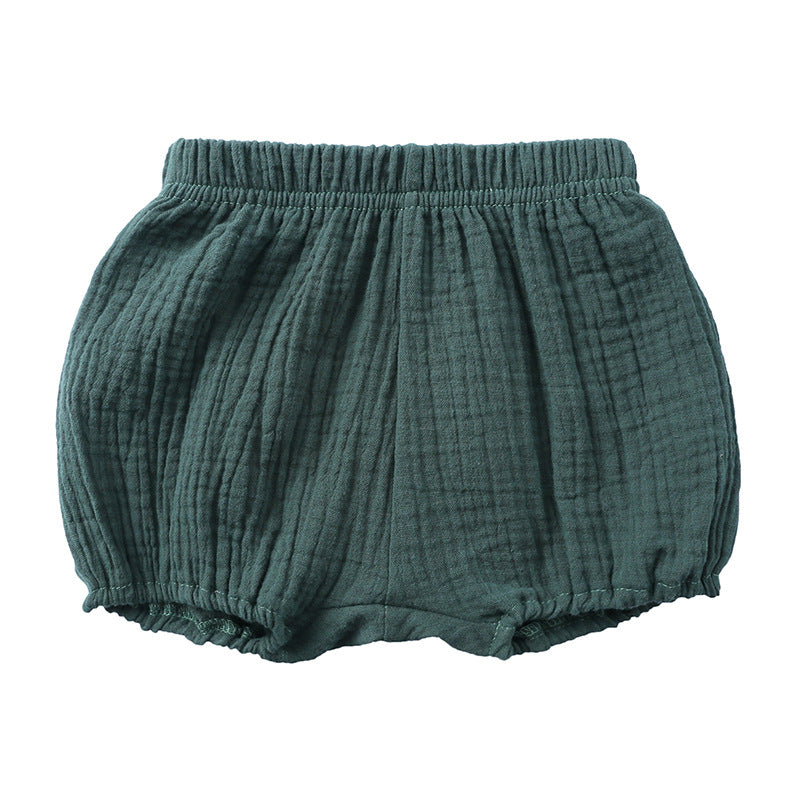 Vêtements pour enfants-bébé couleur bonbon pain gros short PP pantalons pour nourrissons