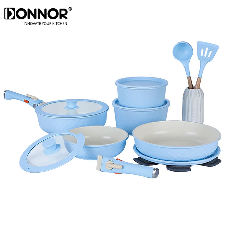 17 pieces cookware Set