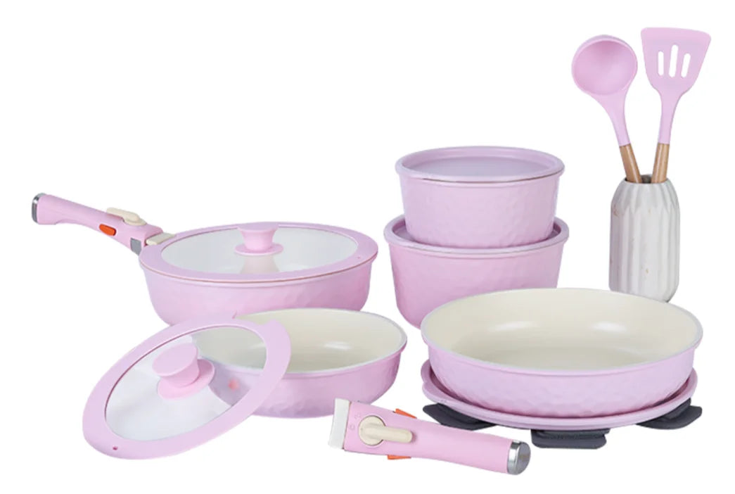 17 pieces cookware Set
