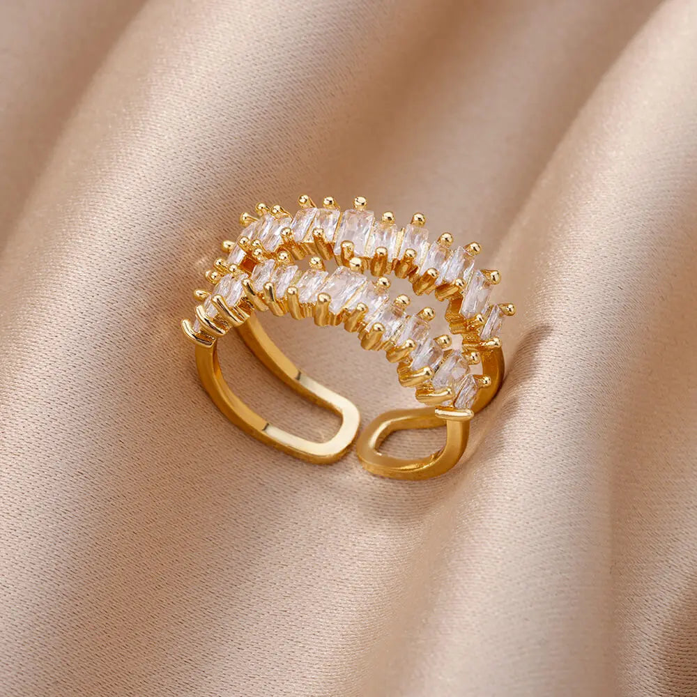 18K Gold Plated  Rings for Women