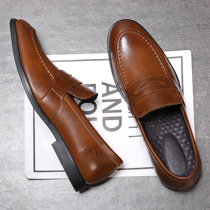 Men Casual British Set Leather Shoes