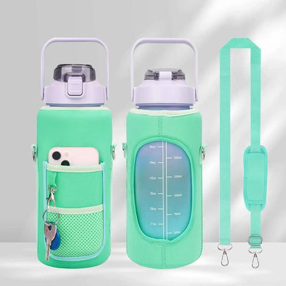 1PC Cover Bag Pouch Shoulder Strap Bottle