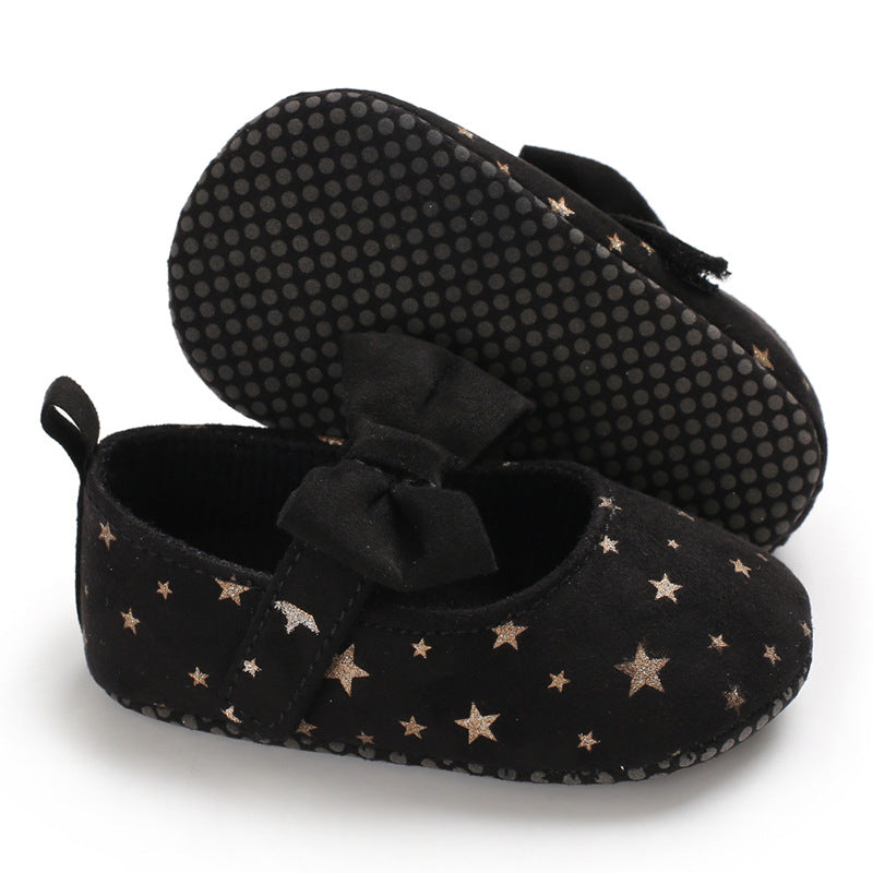 Anti-Skid, Flower Velcro Toddler Shoes